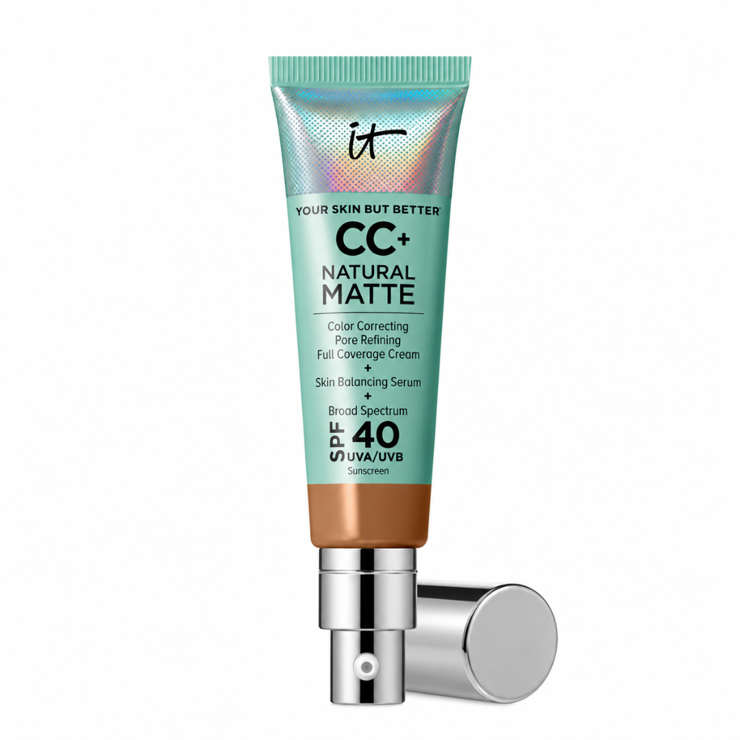 iT Cosmetics Your Skin But Better CC+ Natural Matte with SPF 40 32ml Rich Honey