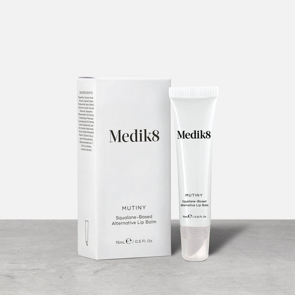 Medik8 Mutiny Squalane-Based Alternative Lip Balm and packaging