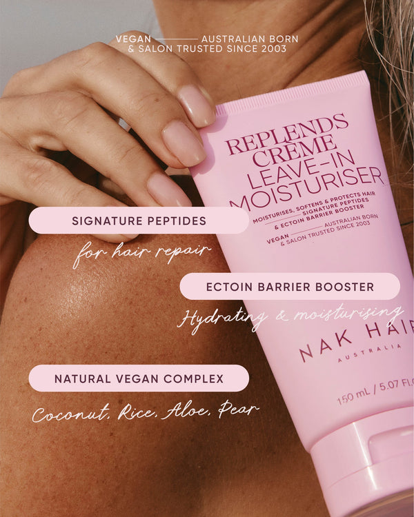 NAK Hair Signature Replends Creme Leave in Moisturiser 150ml