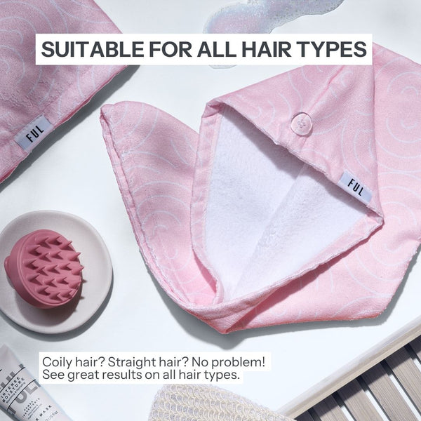 FUL Microfibre Hair Towel Wrap