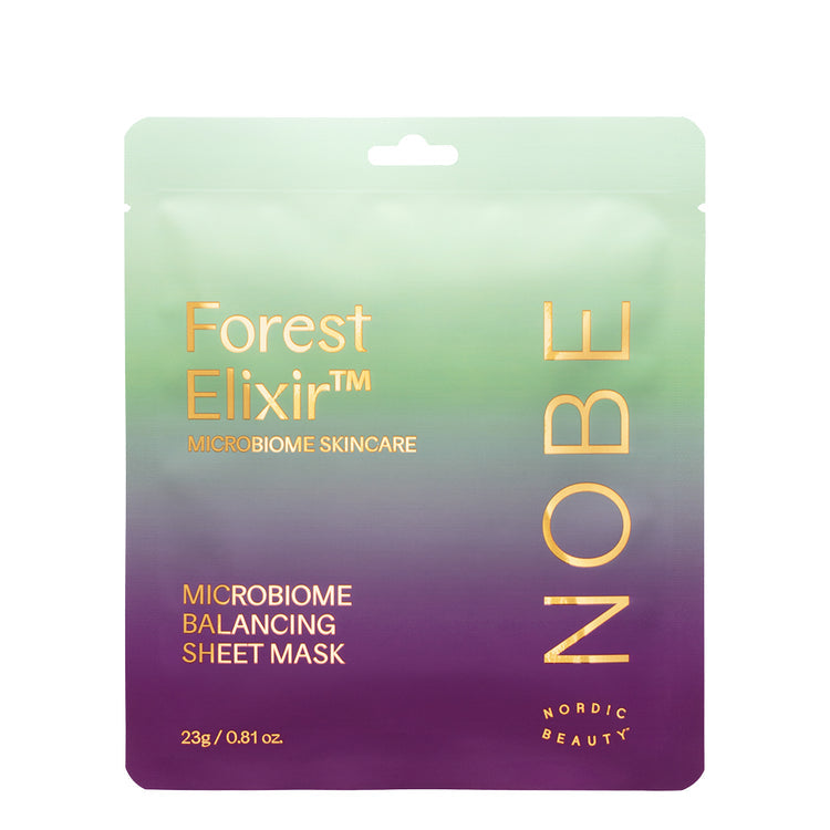 Freebie: NOBE Forest Elixir Microbiome Balancing Sheet Mask 1pc
