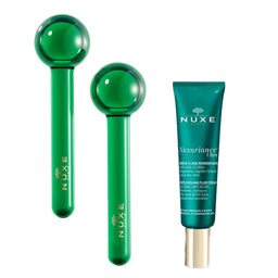 NUXE Nuxuriance Ultra The Global Anti-Aging Rich Cream 15ml + Cooling Massage Globes Duo GWP