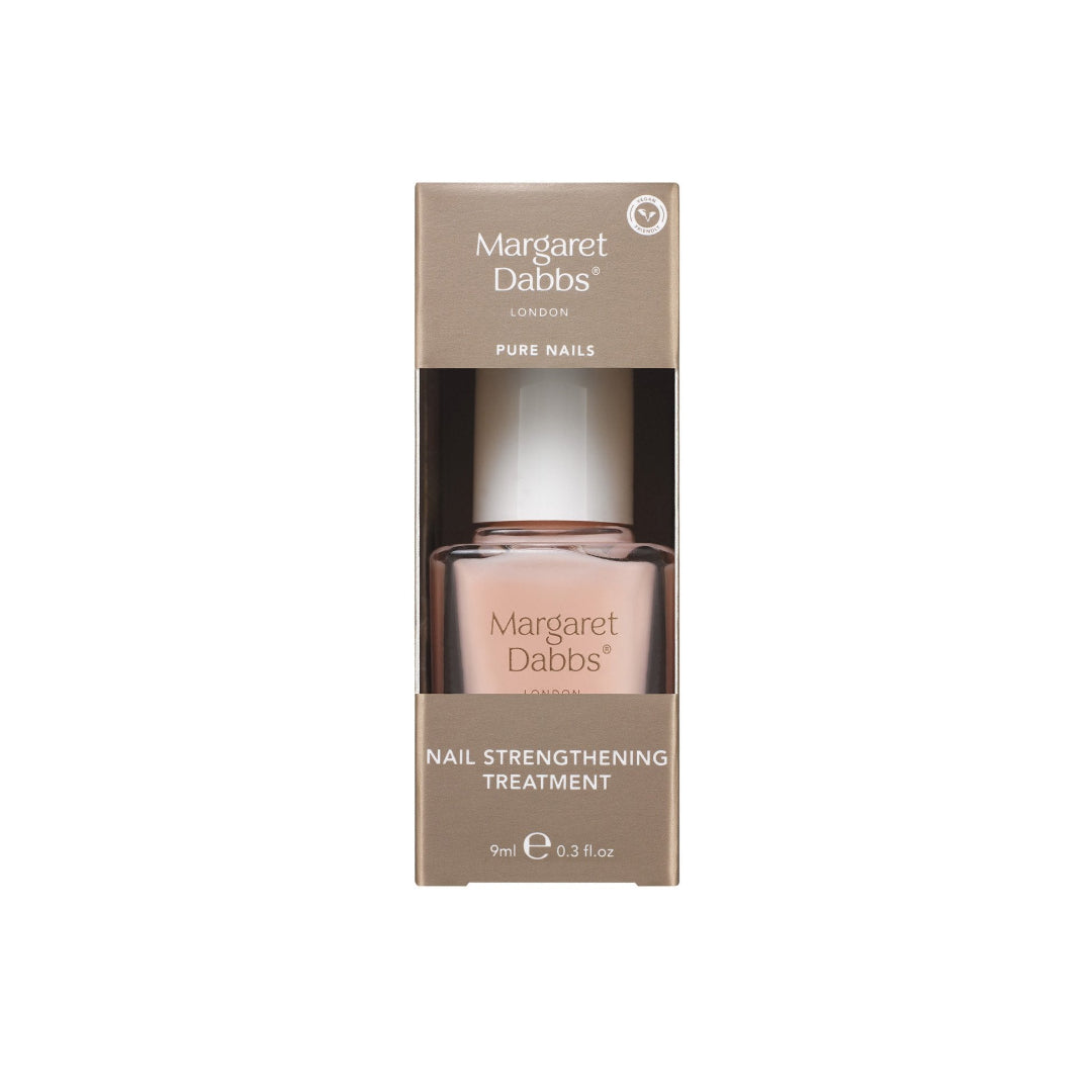Margaret Dabbs nail strengthening treatment packaging on a white background