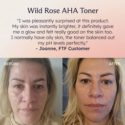 customer review with before and after