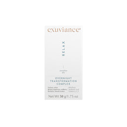Exuviance Overnight Transformation Complex packaging