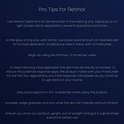 pro tips for retinol