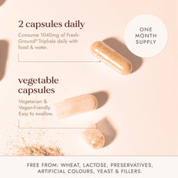 Fushi Organic Triphala 60 Capsules