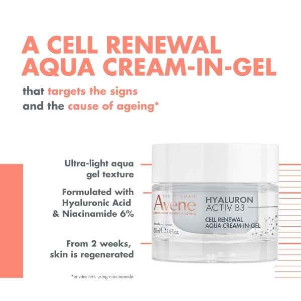 Avène Hyaluron Activ B3 Aqua Cream-In-Gel For Ageing Skin