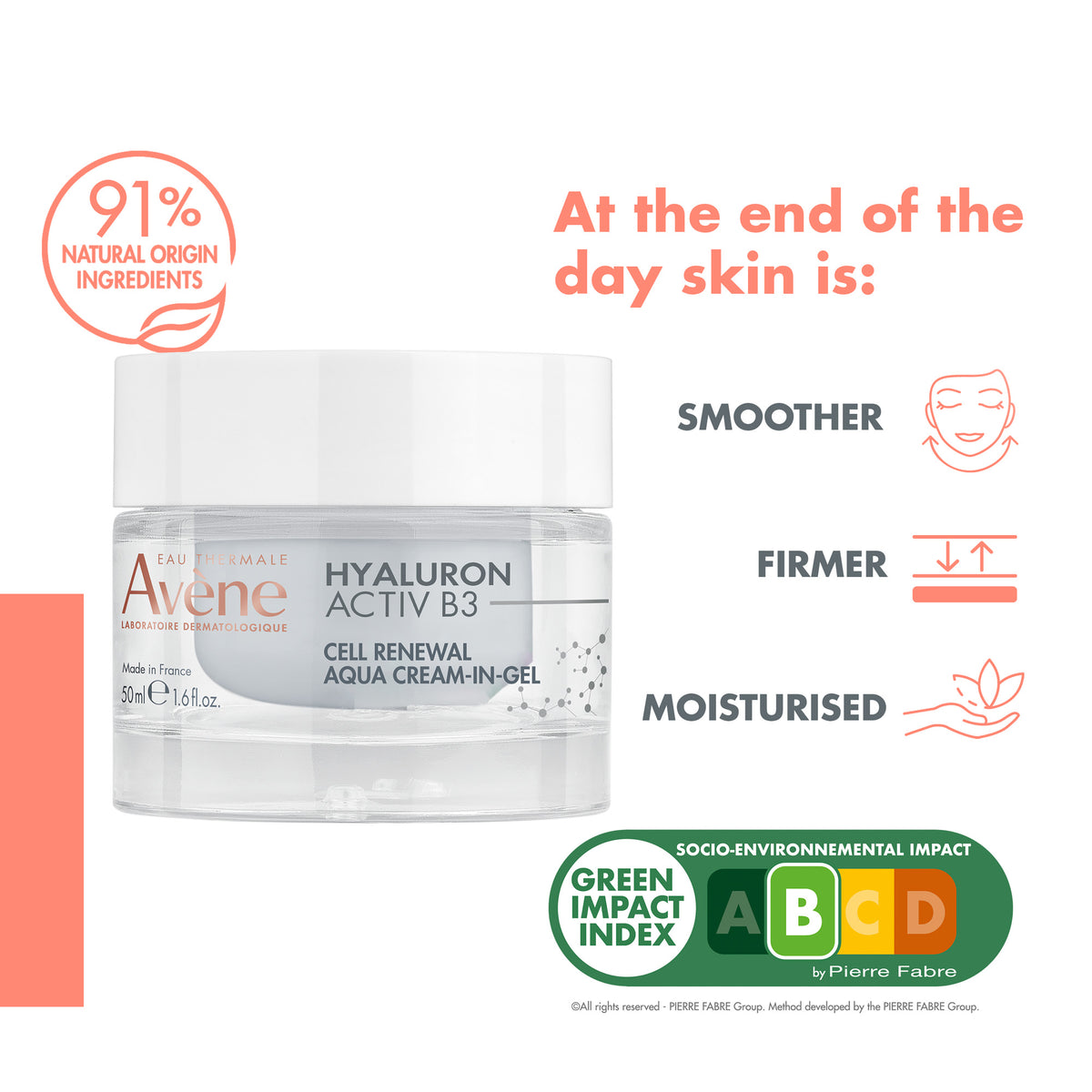 Avène Hyaluron Activ B3 Aqua Cream-In-Gel For Ageing Skin