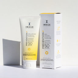 Image Skincare Prevention+ Daily Ultimate Protection Moisturiser SPF 50 tube and packaging 
