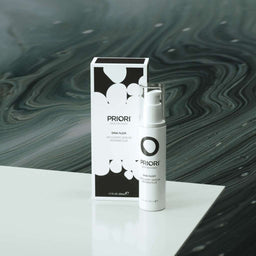 Recovery Serum on a marble surface