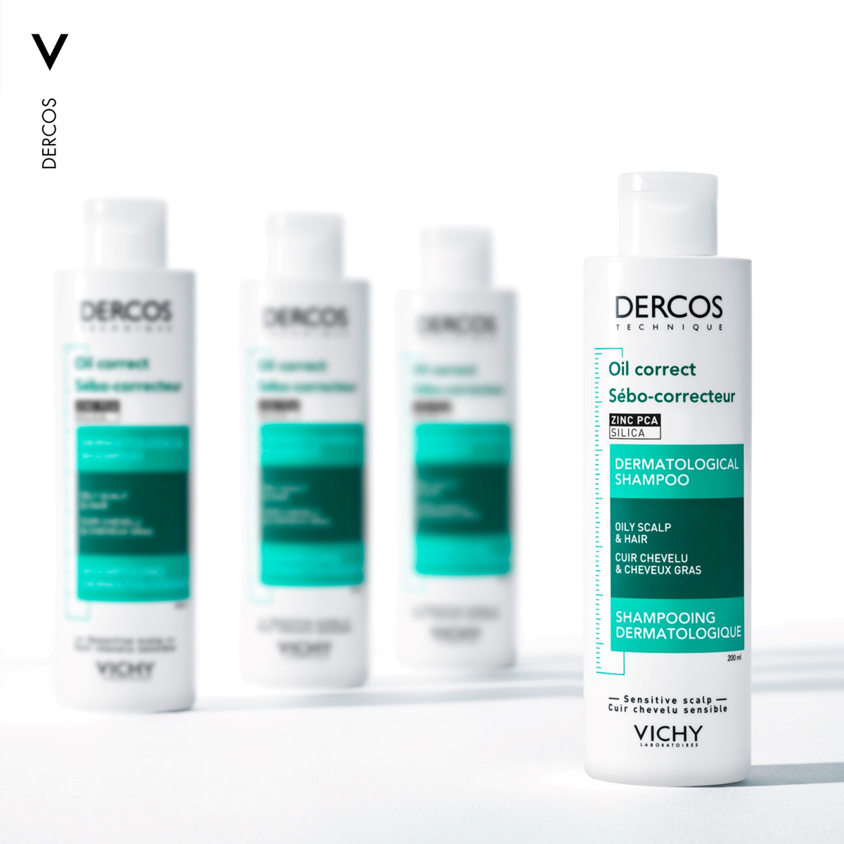 Vichy Dercos Oil Control Corrector Shampoo 200ml