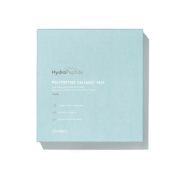 HydroPeptide Polypeptide Collagen Face product packaging on a white background