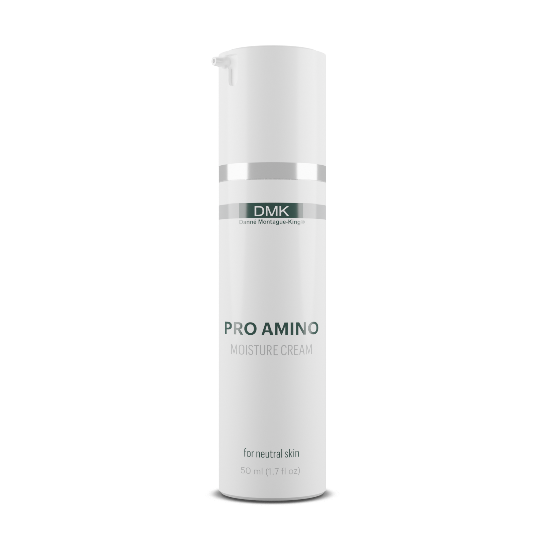 DMK Pro Amino Moisture Cream bottle on a white background
