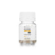 A small clear bottle of Contabiol Heliocare D3+ capsules with a white cap and white label, centered on a plain white background.