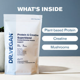 DR.VEGAN Protein & Creatine Superblend Supplement