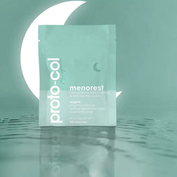 Proto-col Menorest packet stood in a pool of water