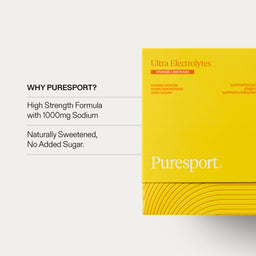 Puresport Ultra Electrolytes Orange Lemonade 30 Sachets