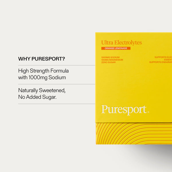 Puresport Ultra Electrolytes Orange Lemonade 15 Sachets