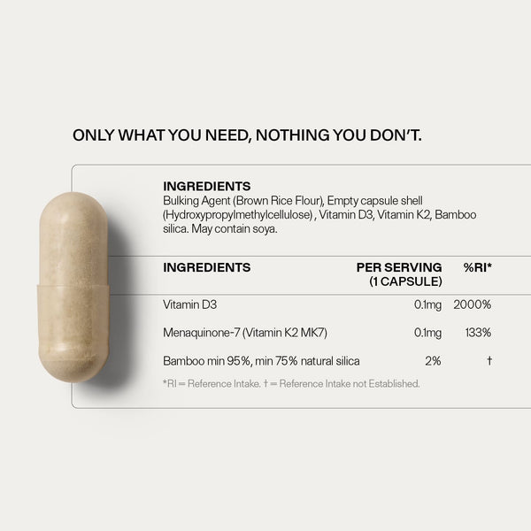 Puresport 4000IU Vitamin D3 + K2 60 Capsules