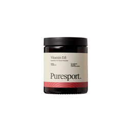Puresport Vitamin D3 supplement container on a light gray background
