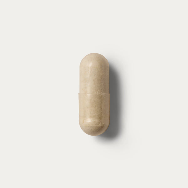 A capsule of Vitamin D3 + K2 by Puresport. 