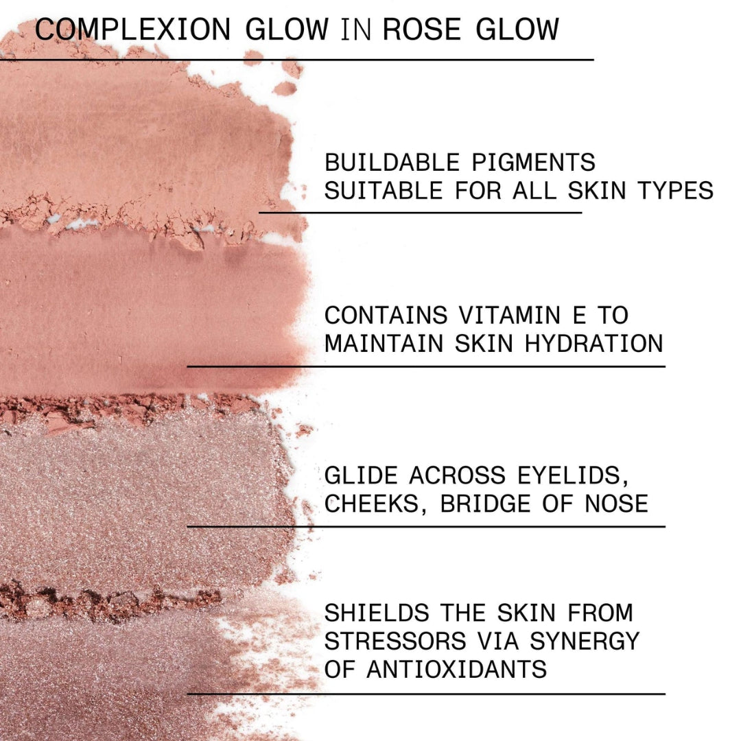 et al. Complexion Glow Palette Refill Rose Glow