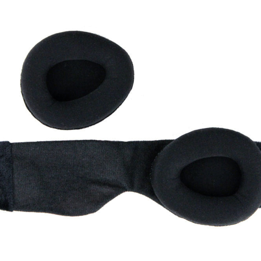Classic Blackout Sleep Mask Eyecups Removed