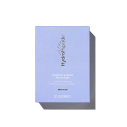 HydroPeptide skincare product packaging on a white background