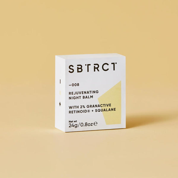SBTRCT Rejuvenating Night Balm packaging