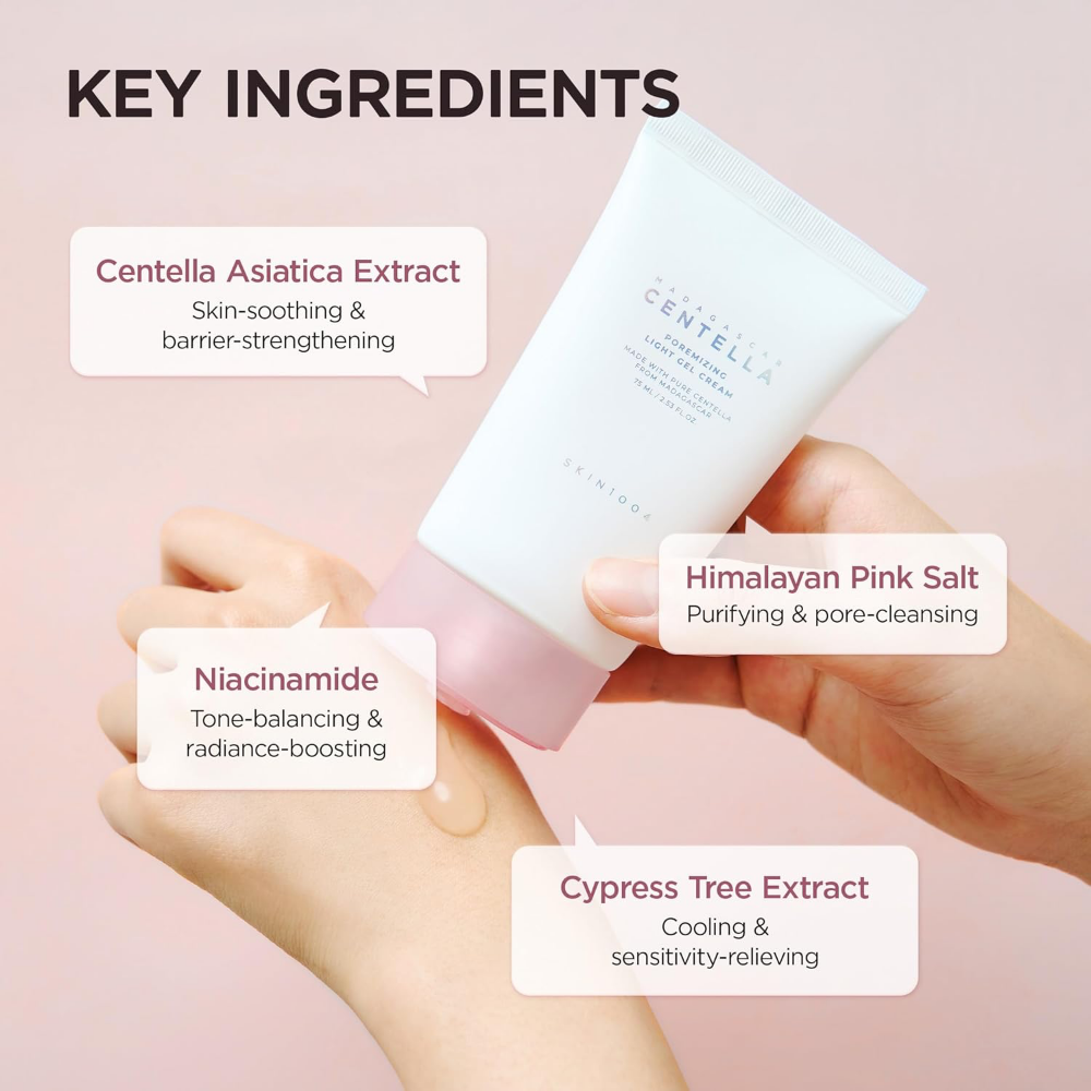 Skin1004 Madagascar Centella Poremizing Light Gel Cream 75ml