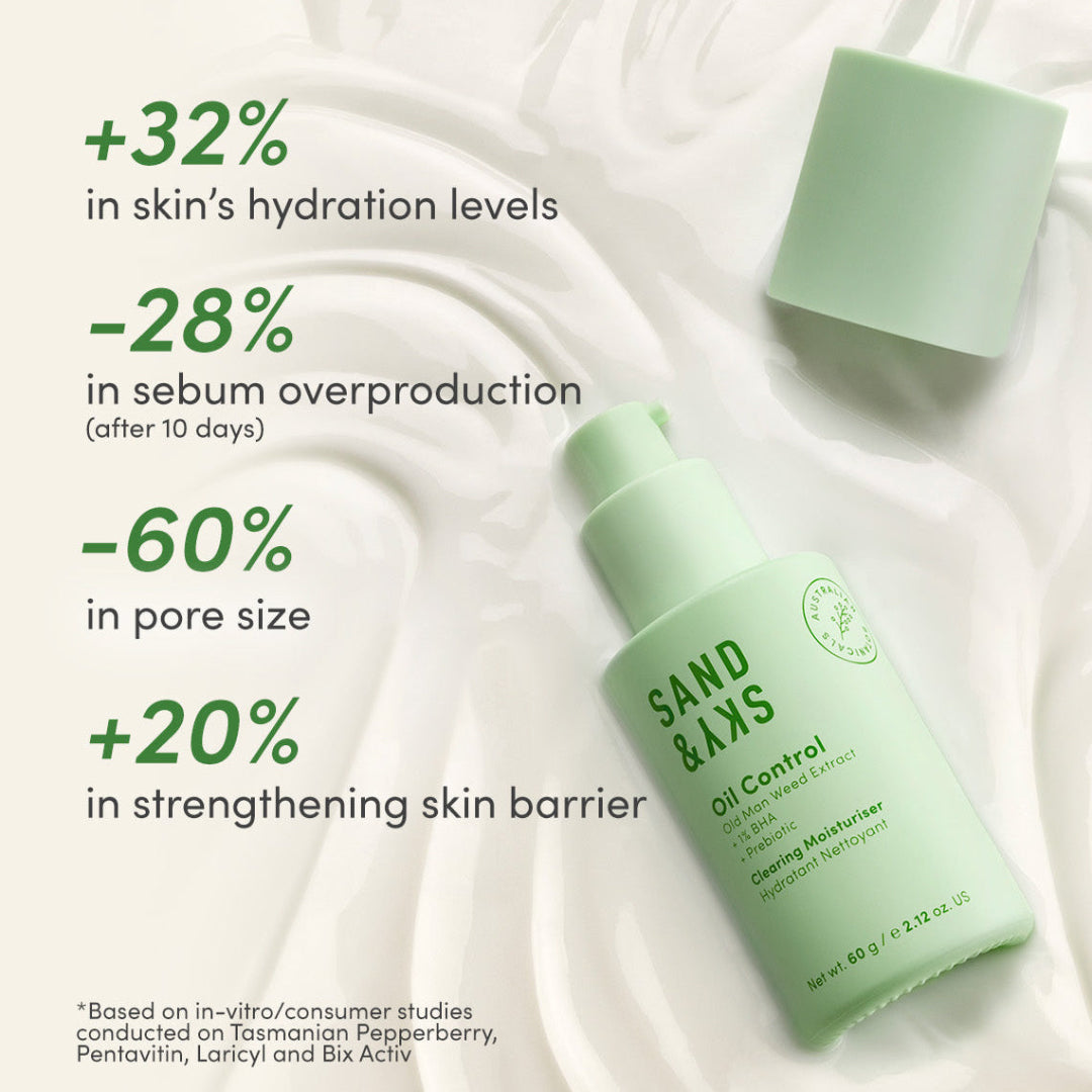 Sand & Sky Clearing Moisturiser 60ml