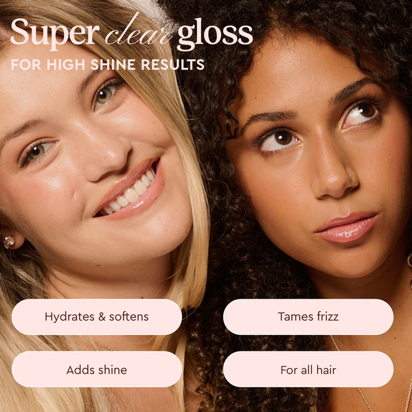 Freebie: Glaze Supergloss Clear Conditioning Hair Gloss Sheer Glow Mini 50ml