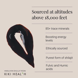 KIKI Health Himalayan Shilajit Resin 30g