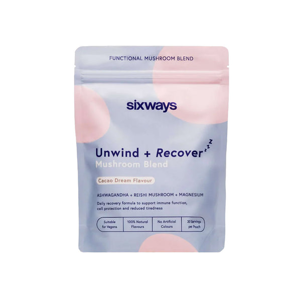 Sixways Unwind + Recover Mushroom Blend