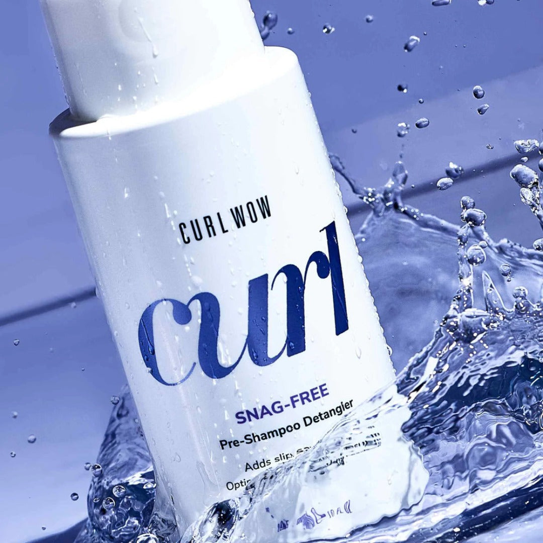 Color Wow Curl Wow Snag-Free Detangler 295ml dropped into water