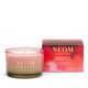 Neom scented candle with packaging on a white background