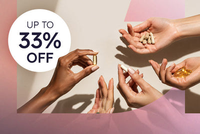 Up To 33% Off Supplements & Self-Care Sale