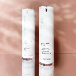 two bottles of Teoxane (Teosyal) Advanced Filler Normal to Combination Skin
