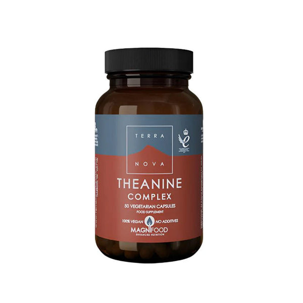 Terranova Theanine 100mg Complex 50 Capsules