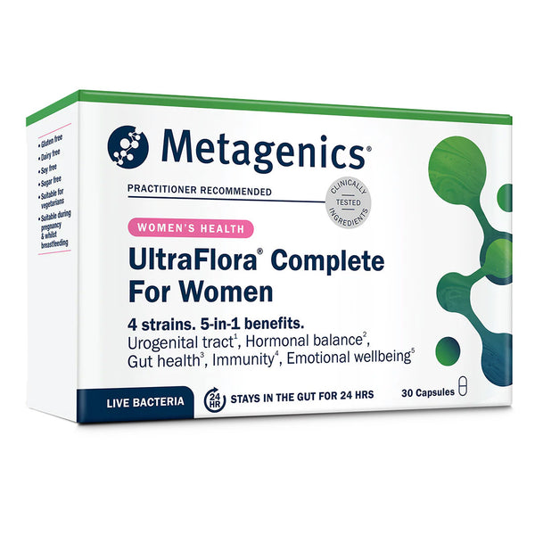 Metagenics UltraFlora Complete for Women 30 Capsules