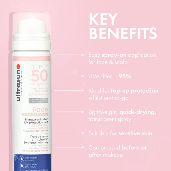 Ultrasun UV Face & Scalp Mist SPF 50 75ml