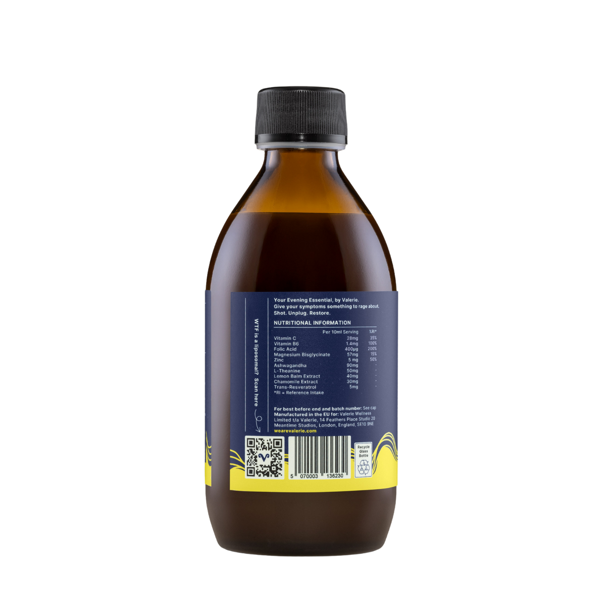 Valerie Evening Essential Perimenopause Shots 300ml