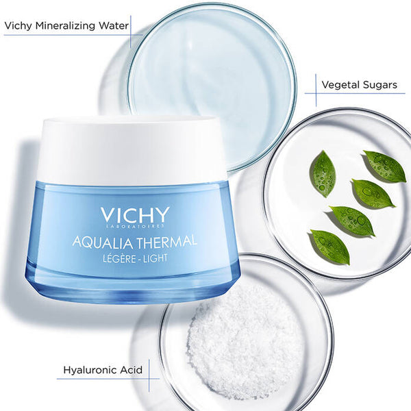 Vichy Aqualia Thermal Light Hydrating Moisturiser 50ml ingredients