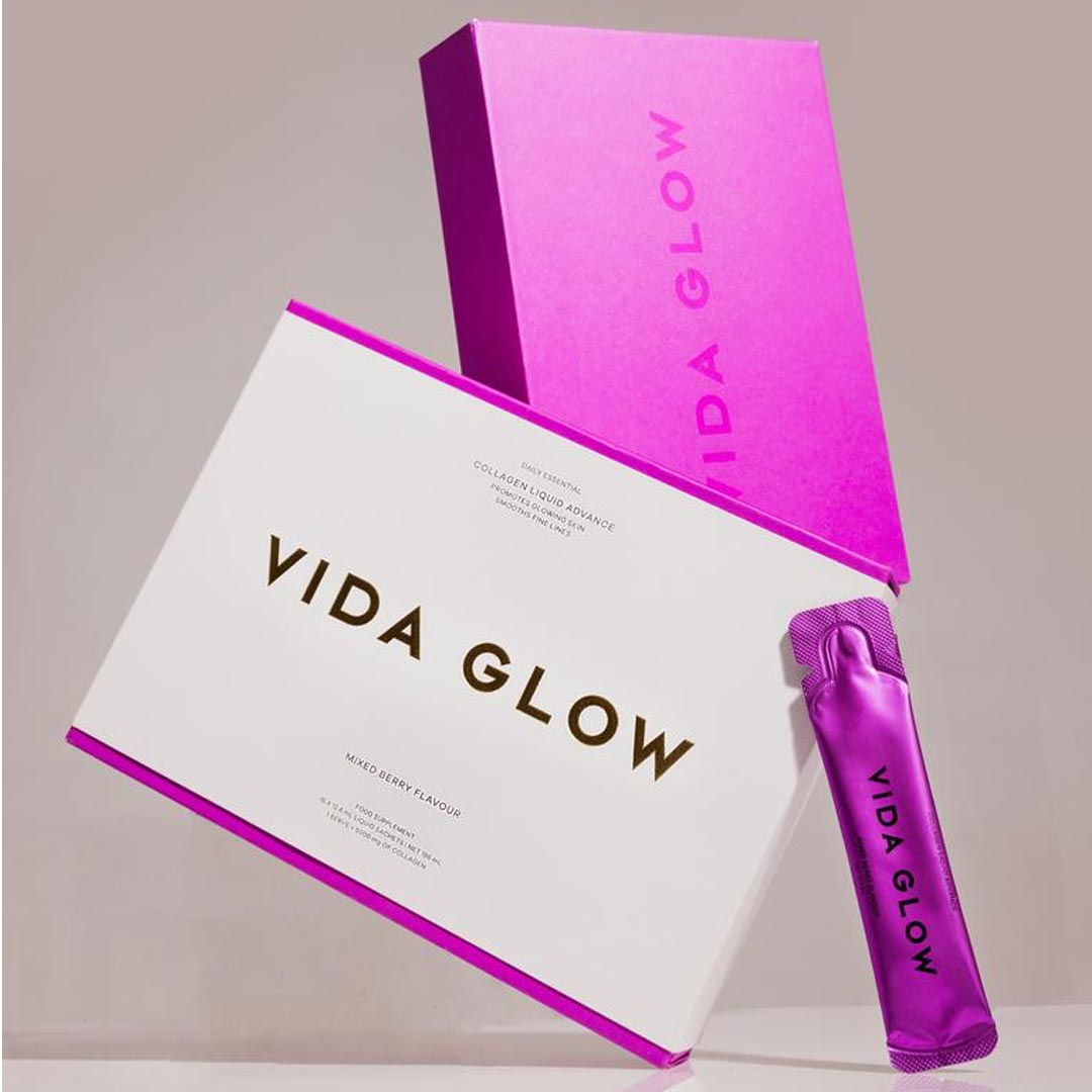Vida Glow Collagen Liquid Advance unboxed