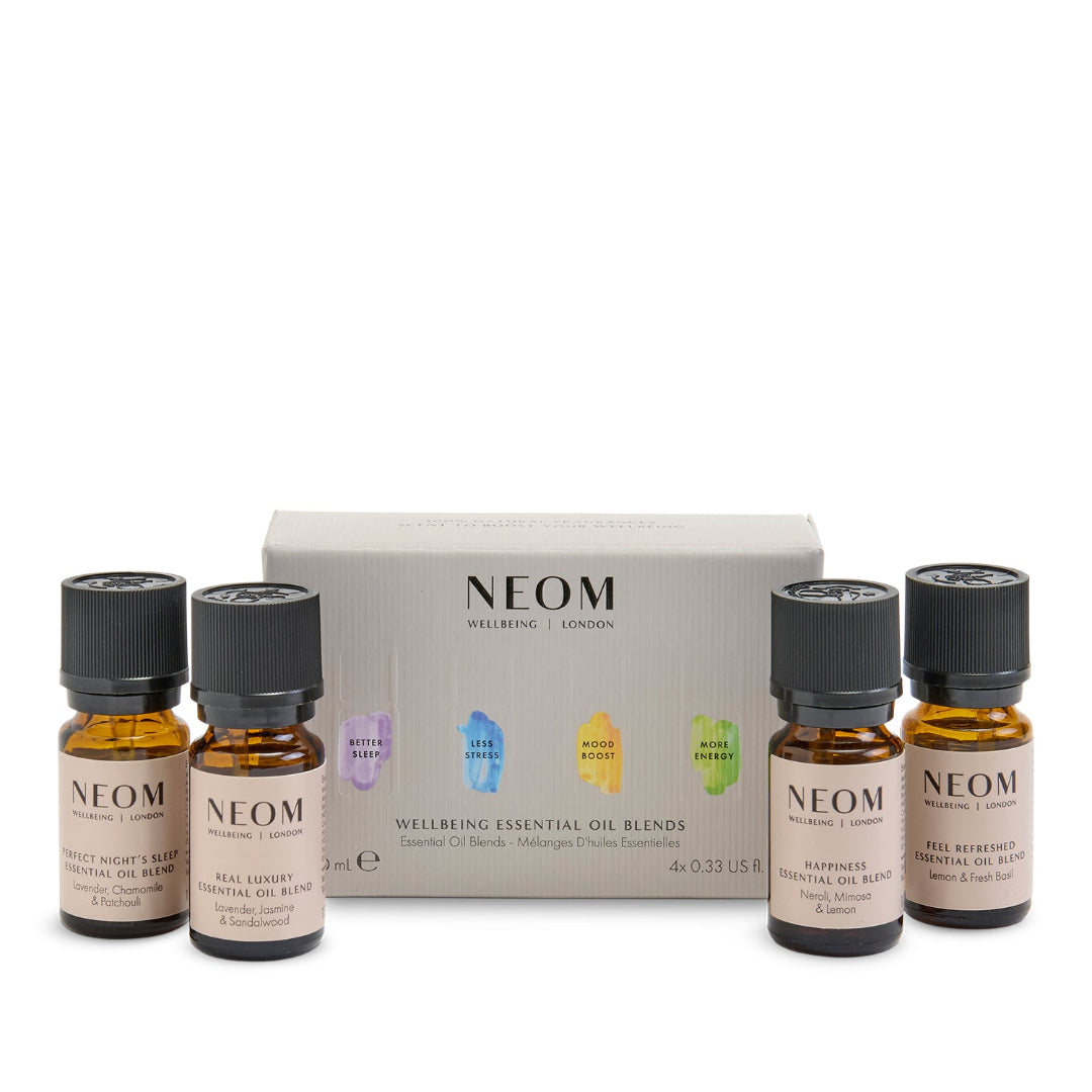 NEOM Wellbeing Essential Oil Blends Collection