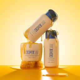 Coco & Eve Youth Revive Pro Youth collection covered in honey