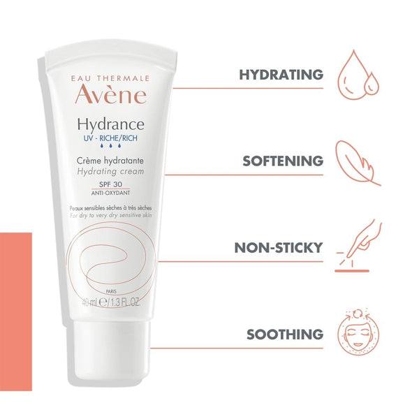 Avène Hydrance SPF 30 Hydrating Cream for Dehydrated Skin 40ml