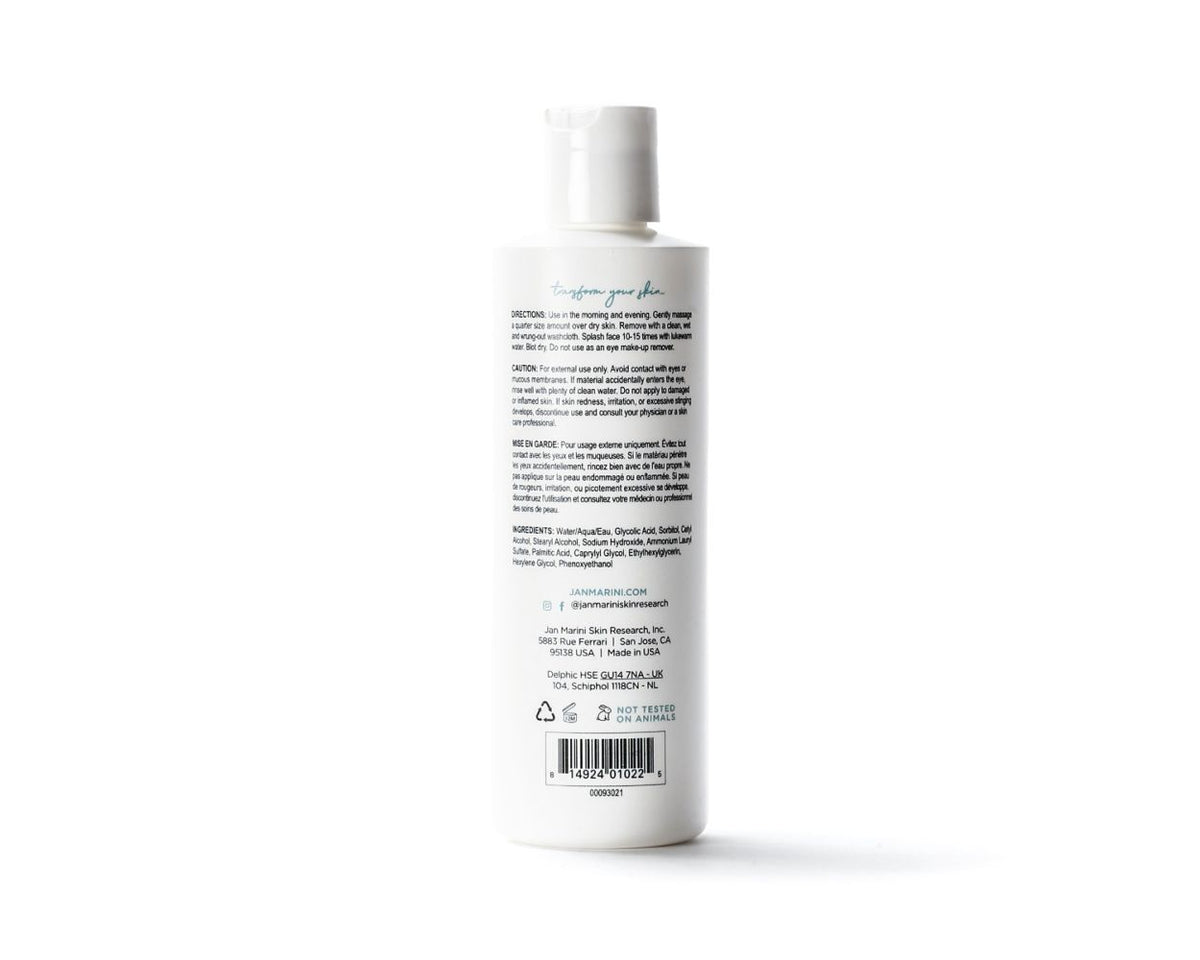 Jan Marini Bioglycolic Face Cleanser reverse