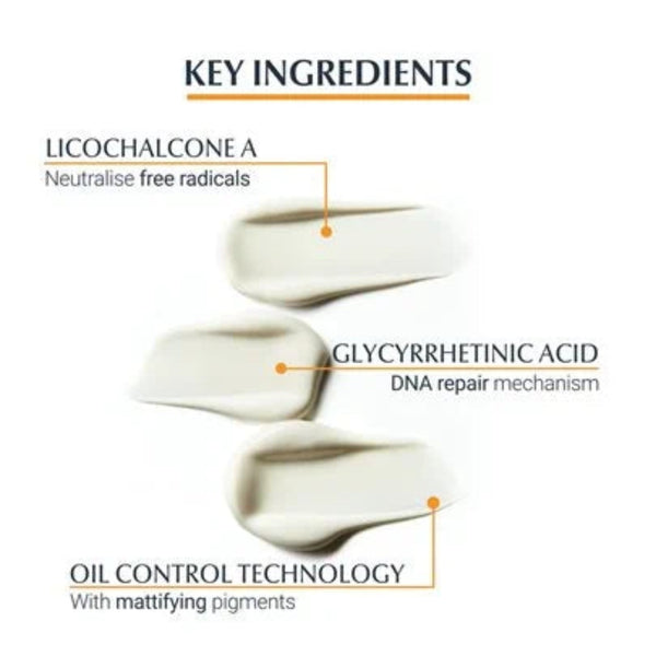 Eucerin Sun Gel Cream Dry Touch SPF50+ 200ml key ingredients